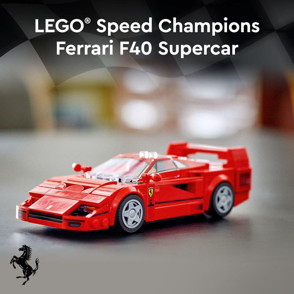 Toy Car Model Building Set with Driver Minifigure L126