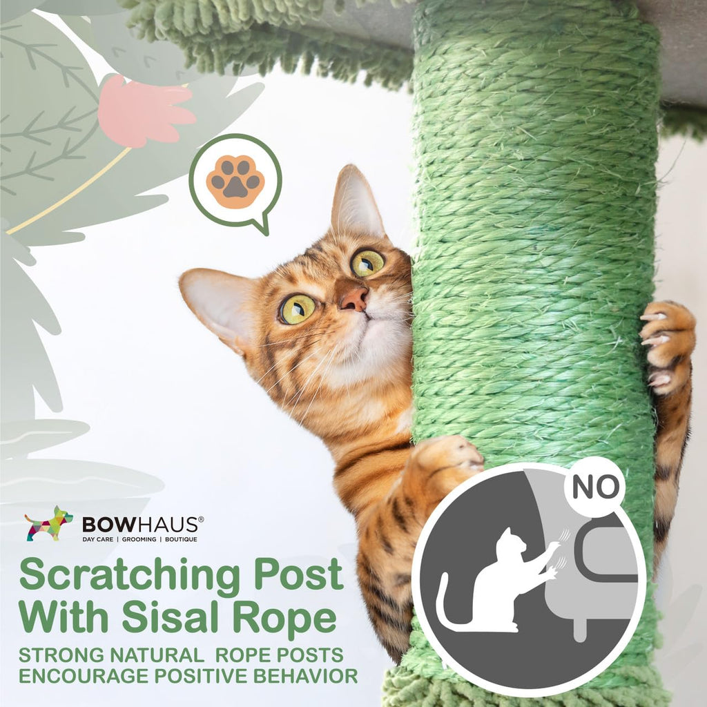70-Inch Multi-Level Cat Tree with Plush Perch S1027
