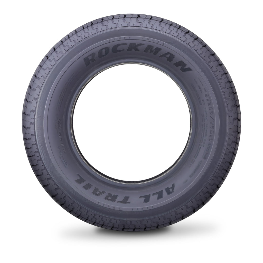 Heavy Duty Trailer Tire ST205/75R15 10-Ply Set4 E705998