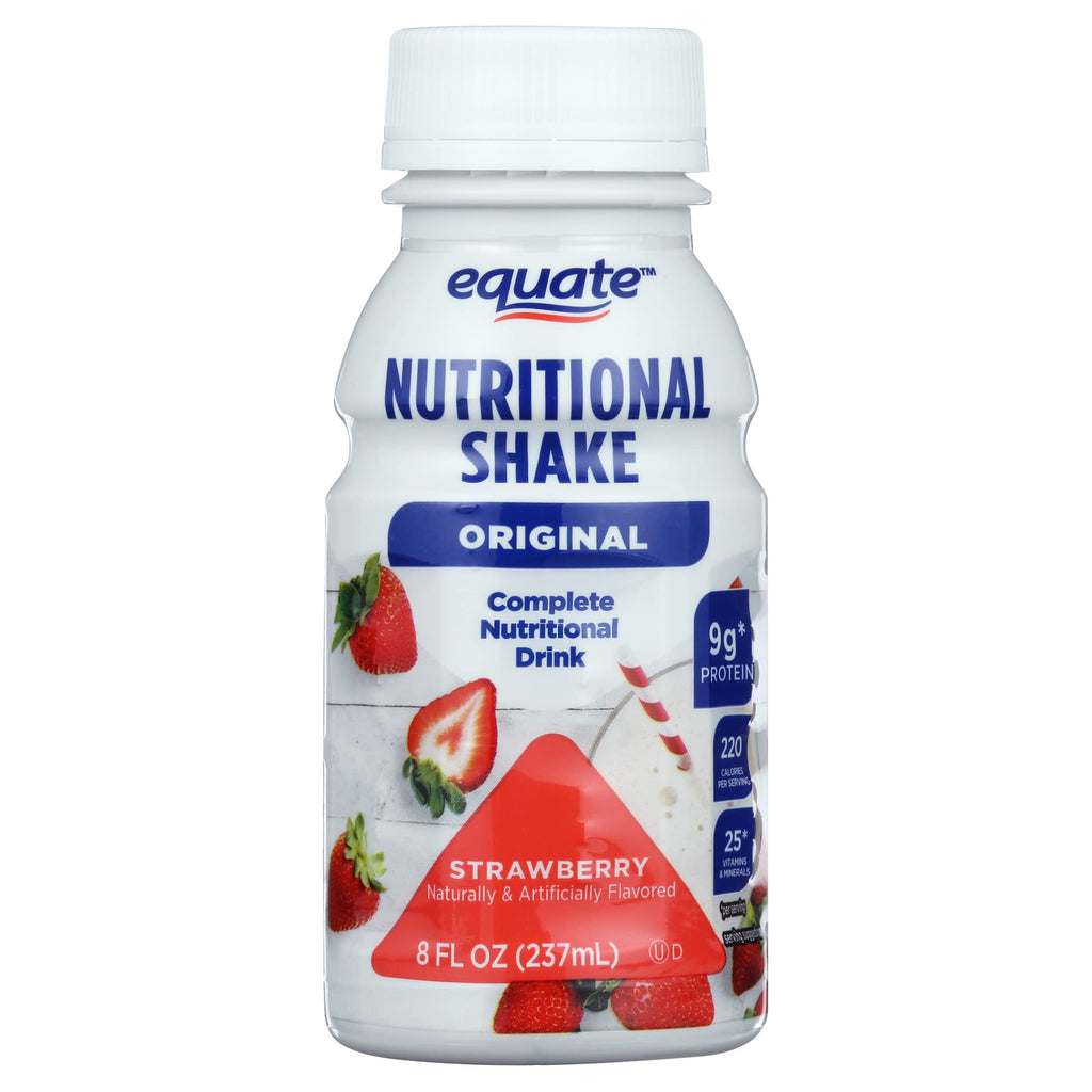 Strawberry Nutritional Shake 8 fl oz 24 Count H465