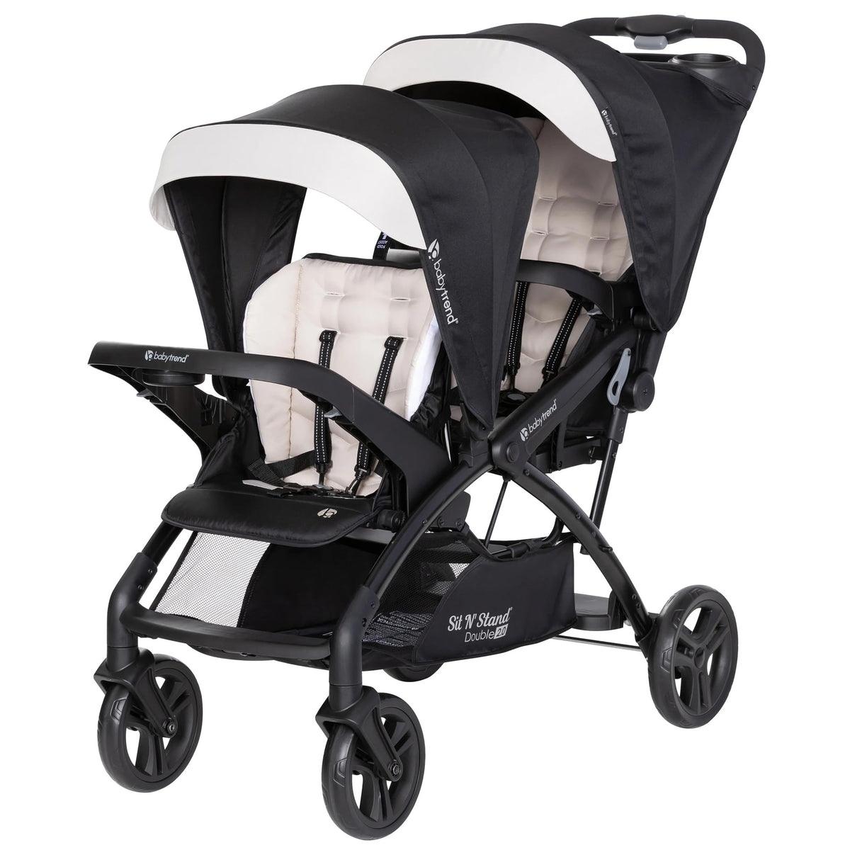 Double Stroller & 2 Car Seats R7137