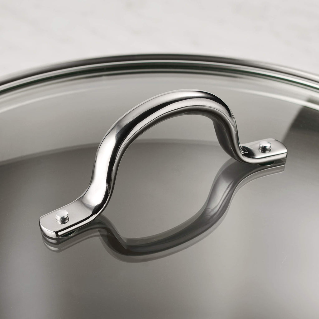 16-Quart Stainless Steel Stock Pot with Lid Y241986