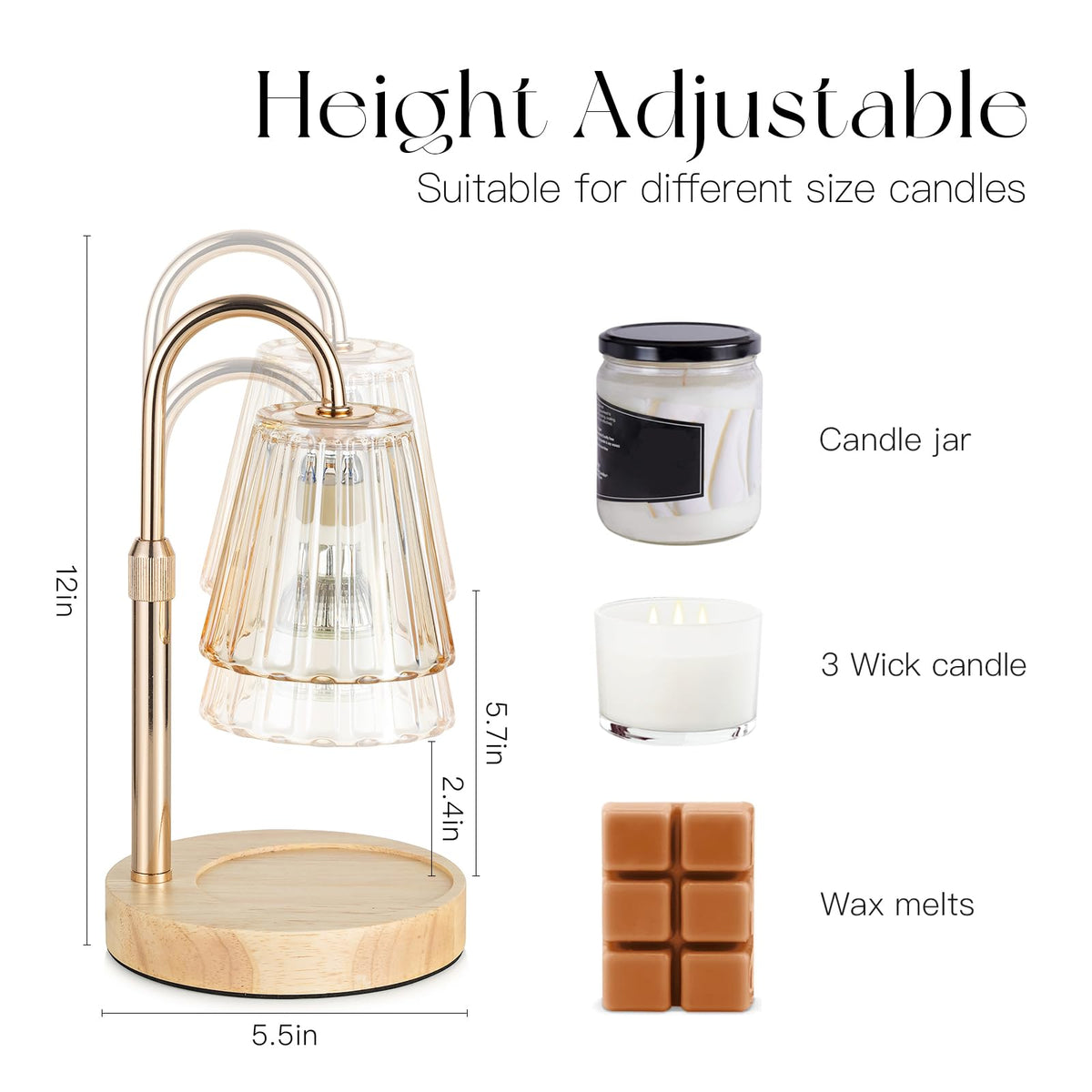 Candle Warmer Lamp with Timer N13814