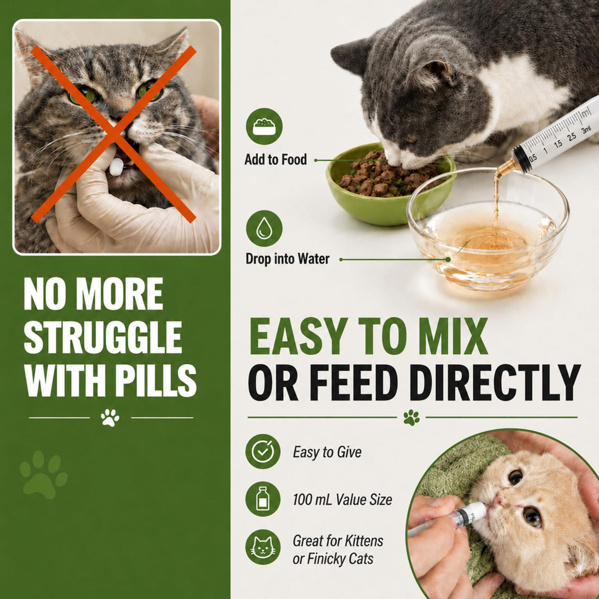 Liquid Dewormer Oral Suspension for Cats E98152