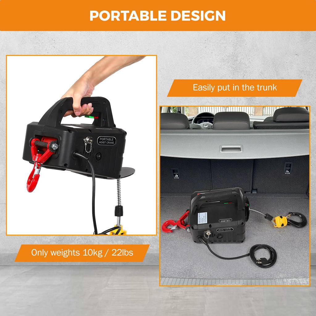 3-in-1 Portable Electric Hoist P500368