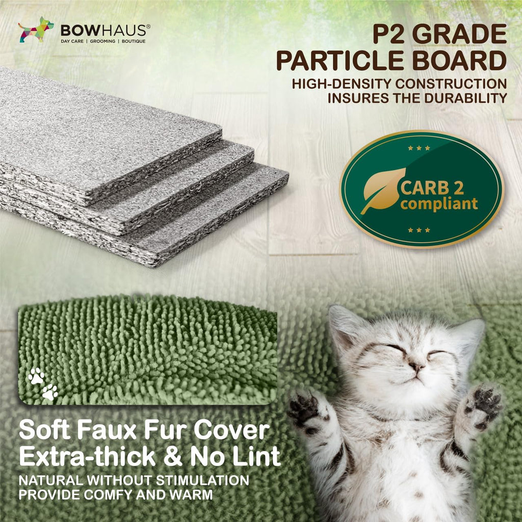 70-Inch Multi-Level Cat Tree with Plush Perch S1027