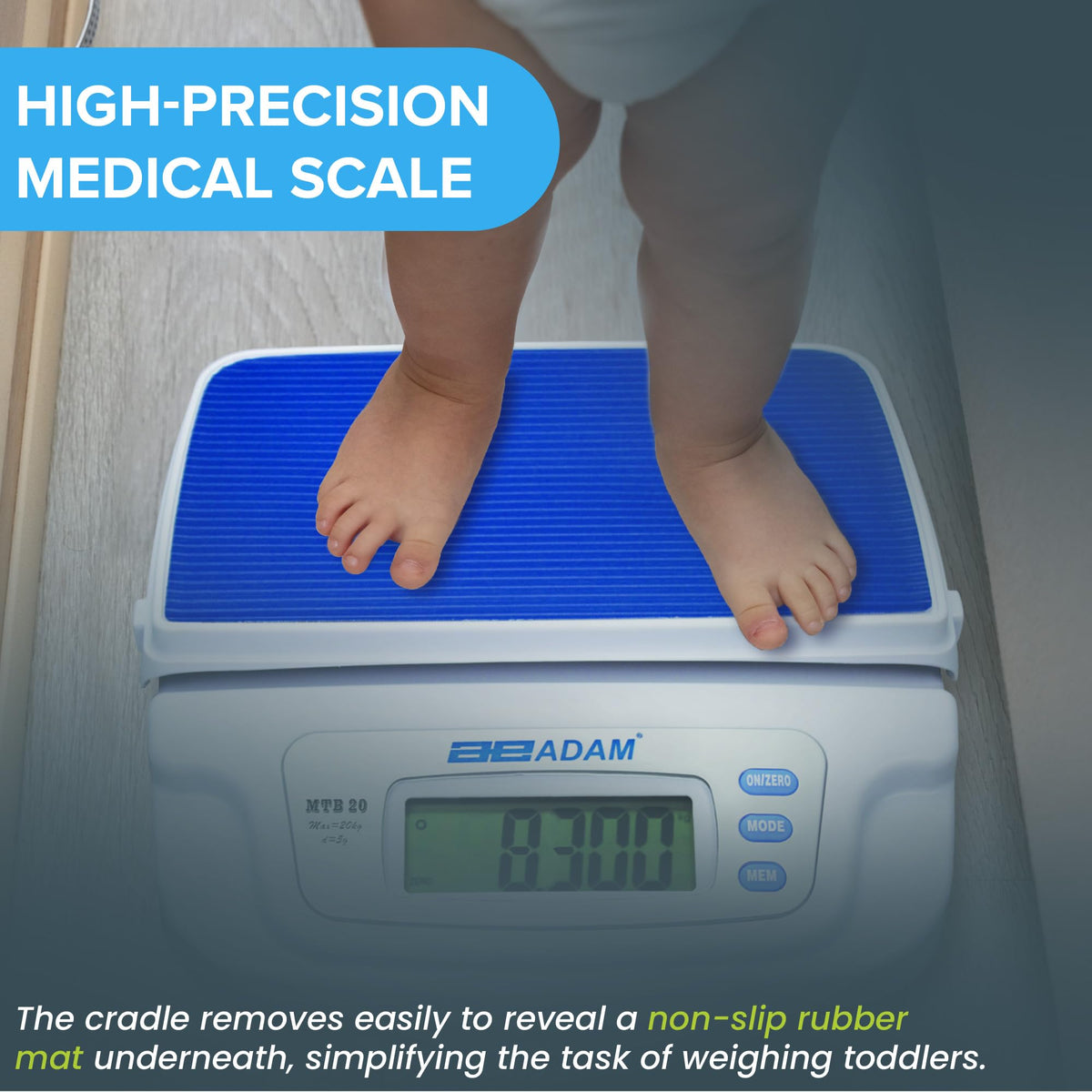 Baby & Toddler Digital Scale with Detachable Cradle X510