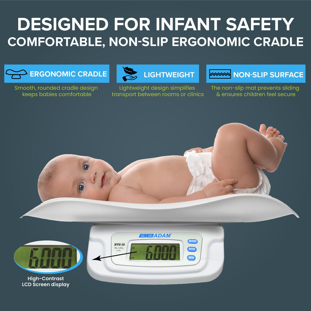 Baby & Toddler Digital Scale with Detachable Cradle X510