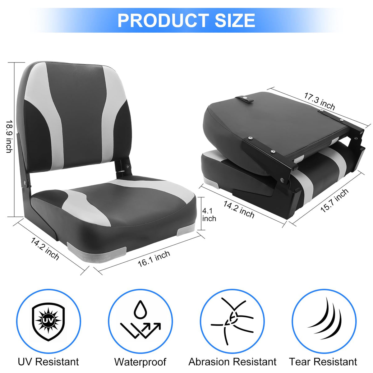 Folding Boat Seat 2 Pack A619181