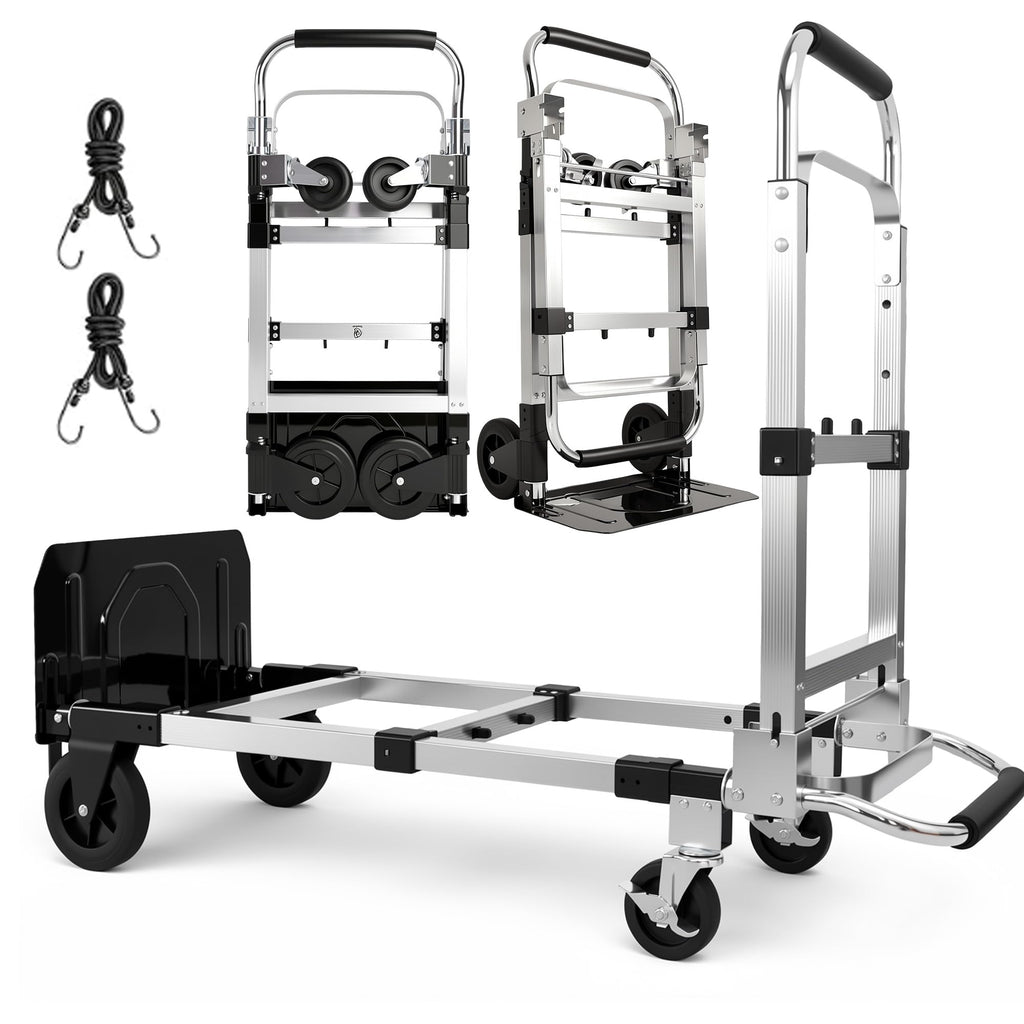 3 in 1 Convertible Folding Hand Truck with 2 Straps B91021