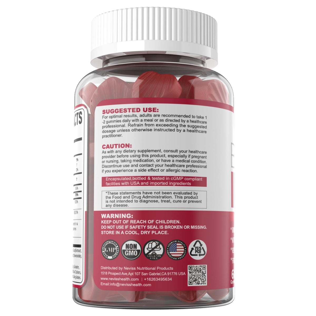 Beet Root Gummies with Iron K4127