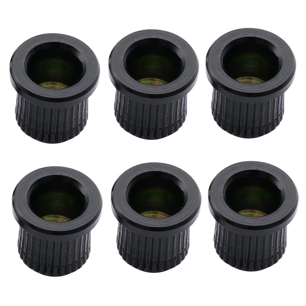 Guitar String Ferrules, Black (Set of 6) A98218