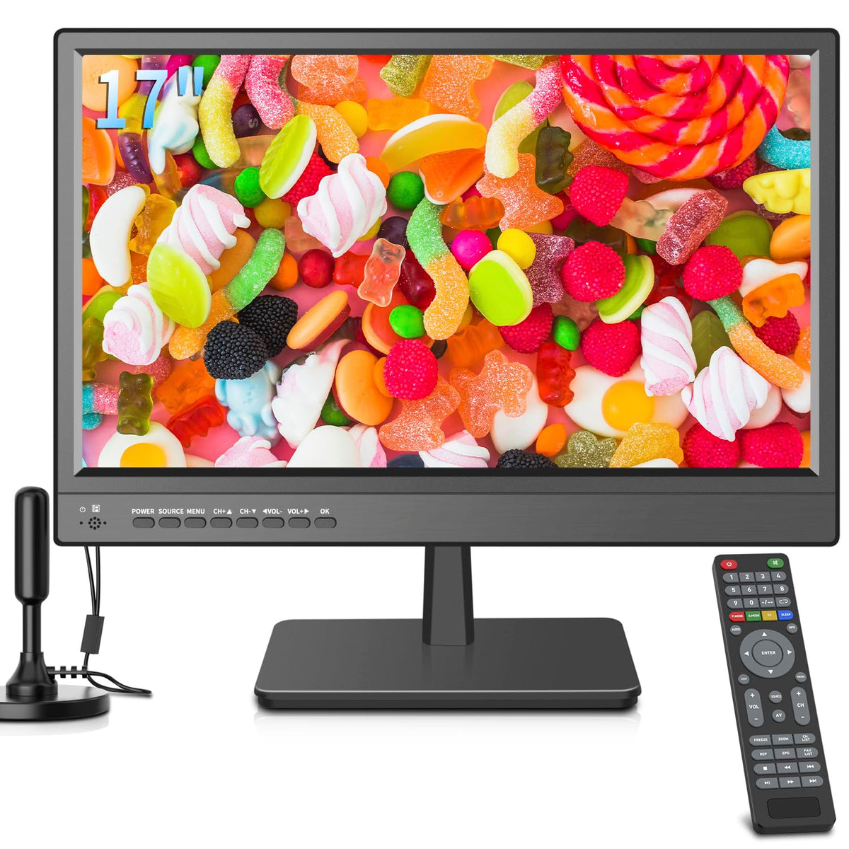 17 inch HD LED TV with Antenna I126