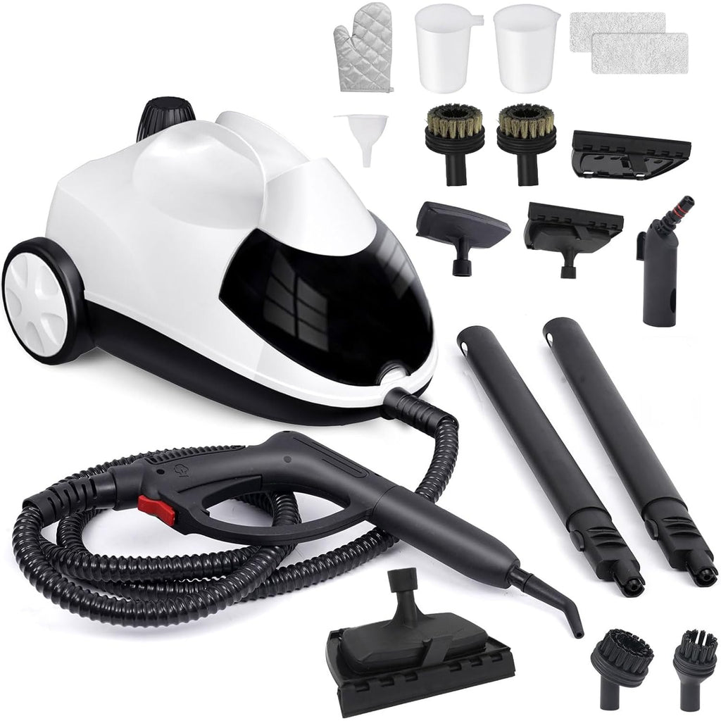1.5L 6-in-1 Steam Cleaner with 8 Accessories A66172