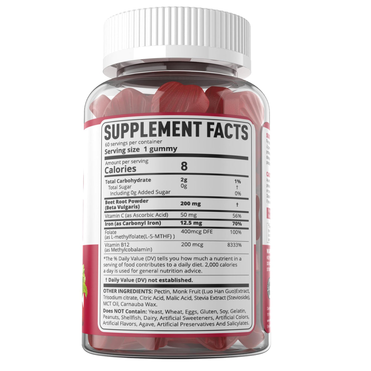 Beet Root Gummies with Iron K4127
