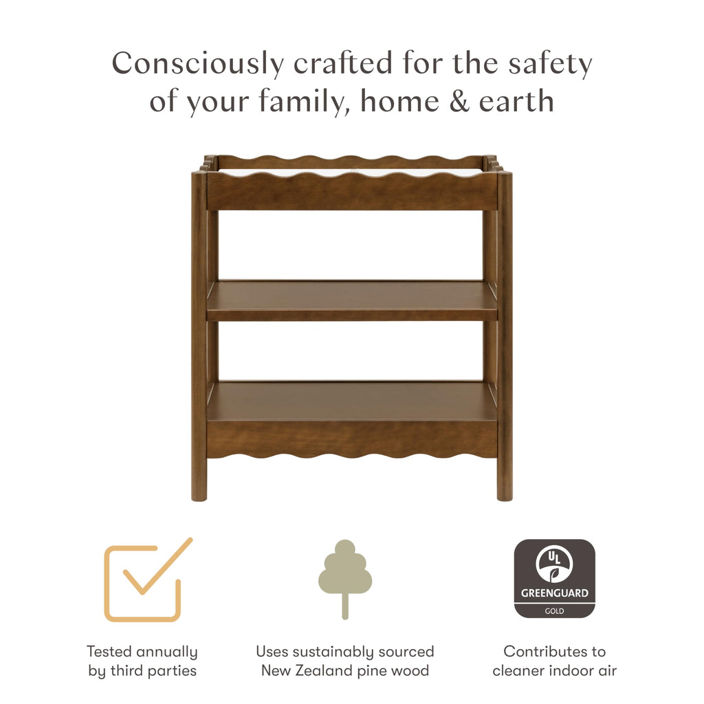 Changing Table in Natural Walnut H48451