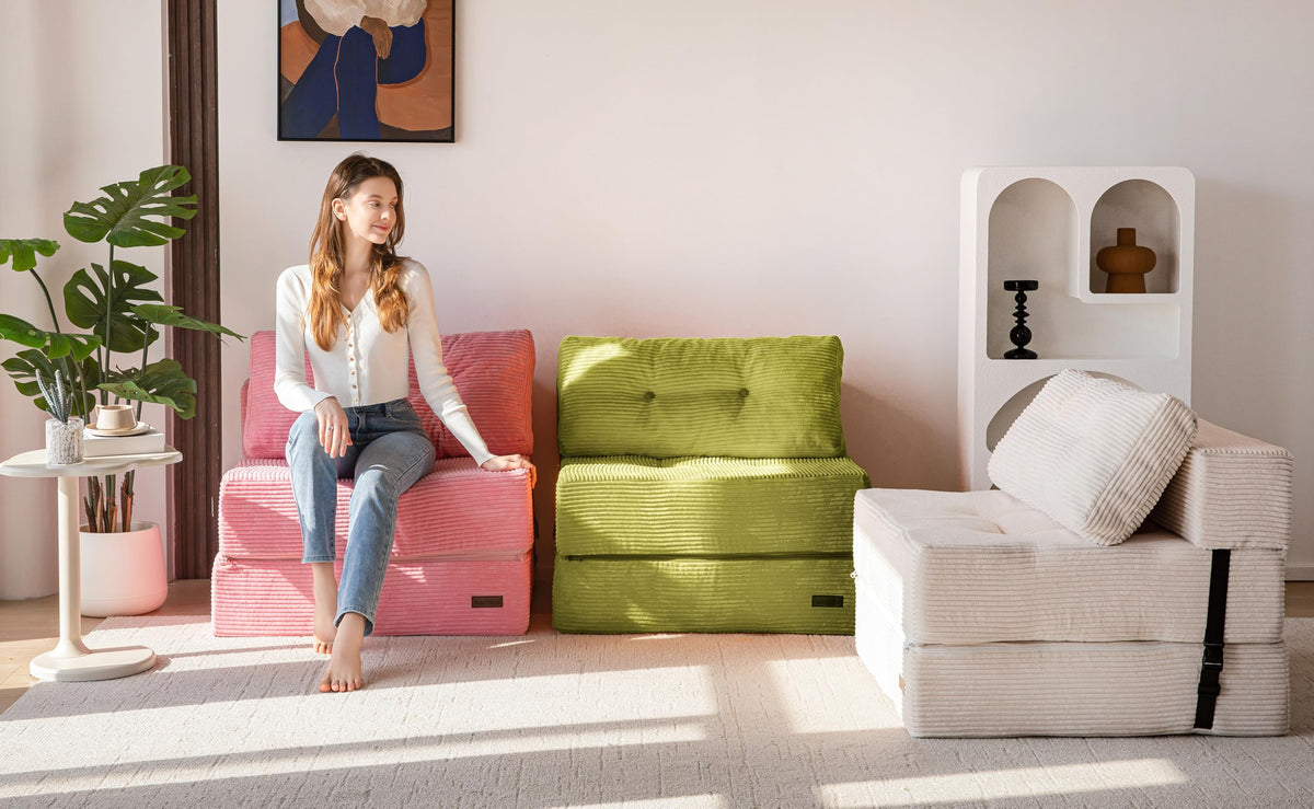 Folding Sofa Bed with Pillow B12440