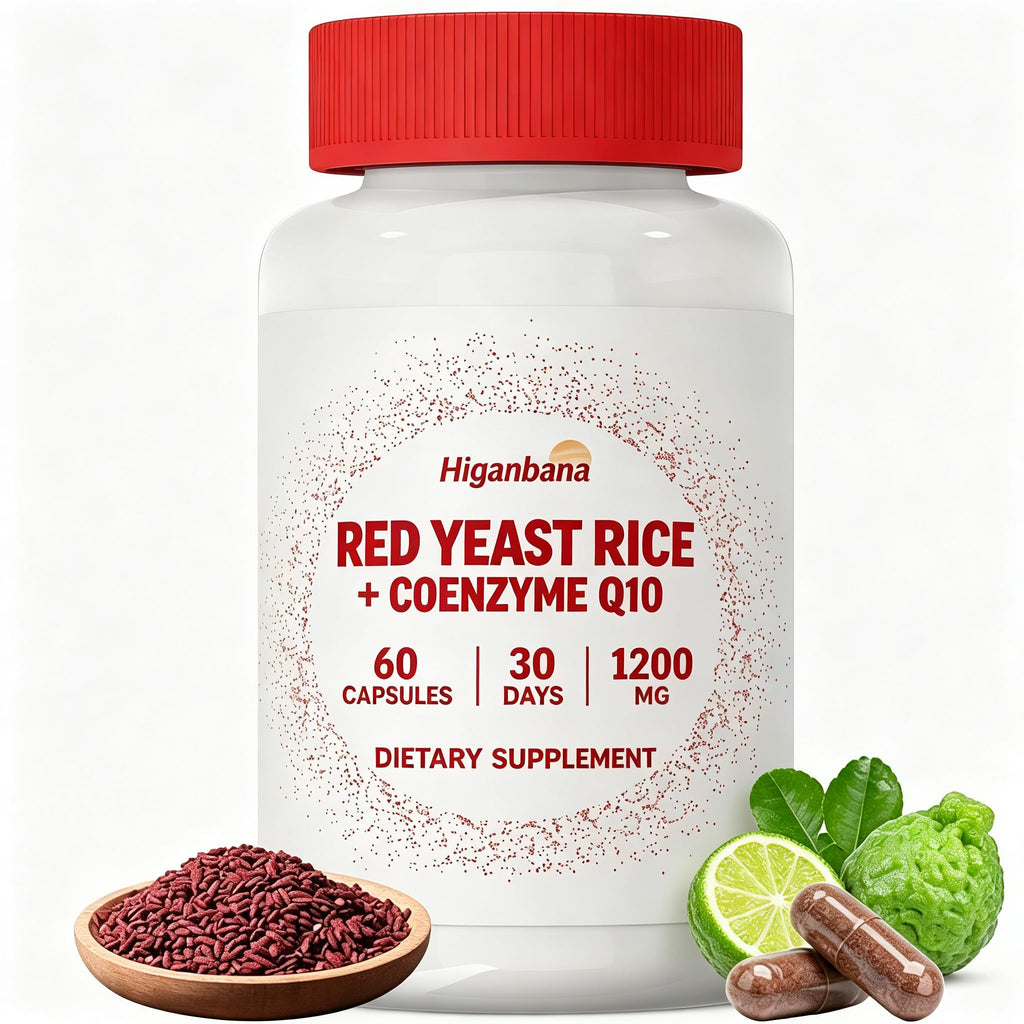 Red Yeast Rice CoQ10 Citrus Bergamot 60 Capsules M69083