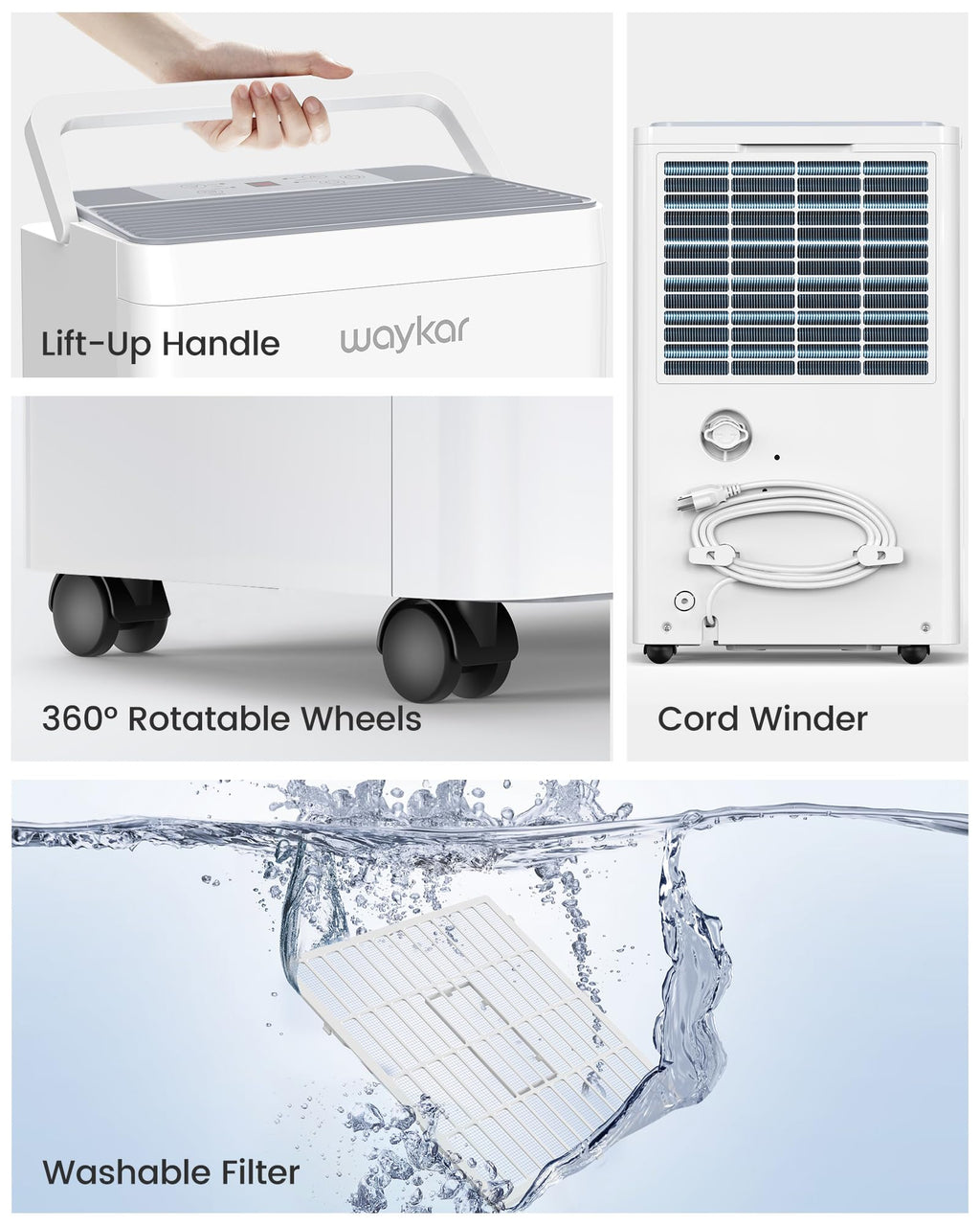 150 Pint Dehumidifier with Pump W2410