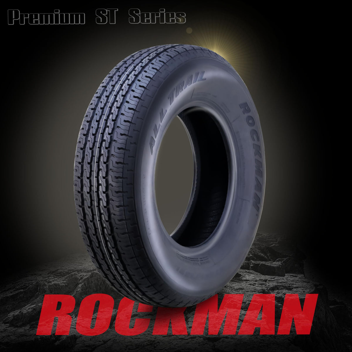 Heavy Duty Trailer Tire ST205/75R15 10-Ply Set4 E705998