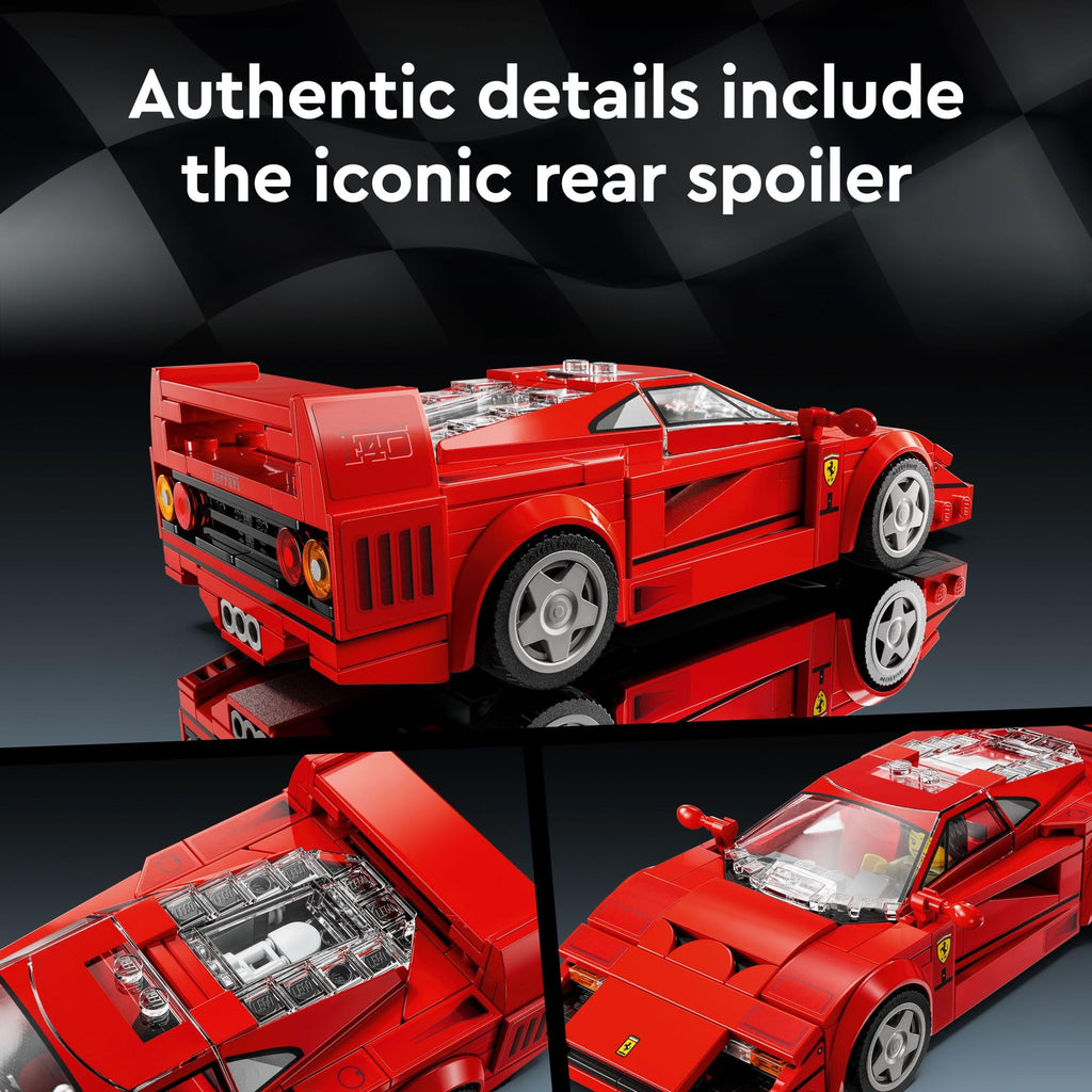 Toy Car Model Building Set with Driver Minifigure L126