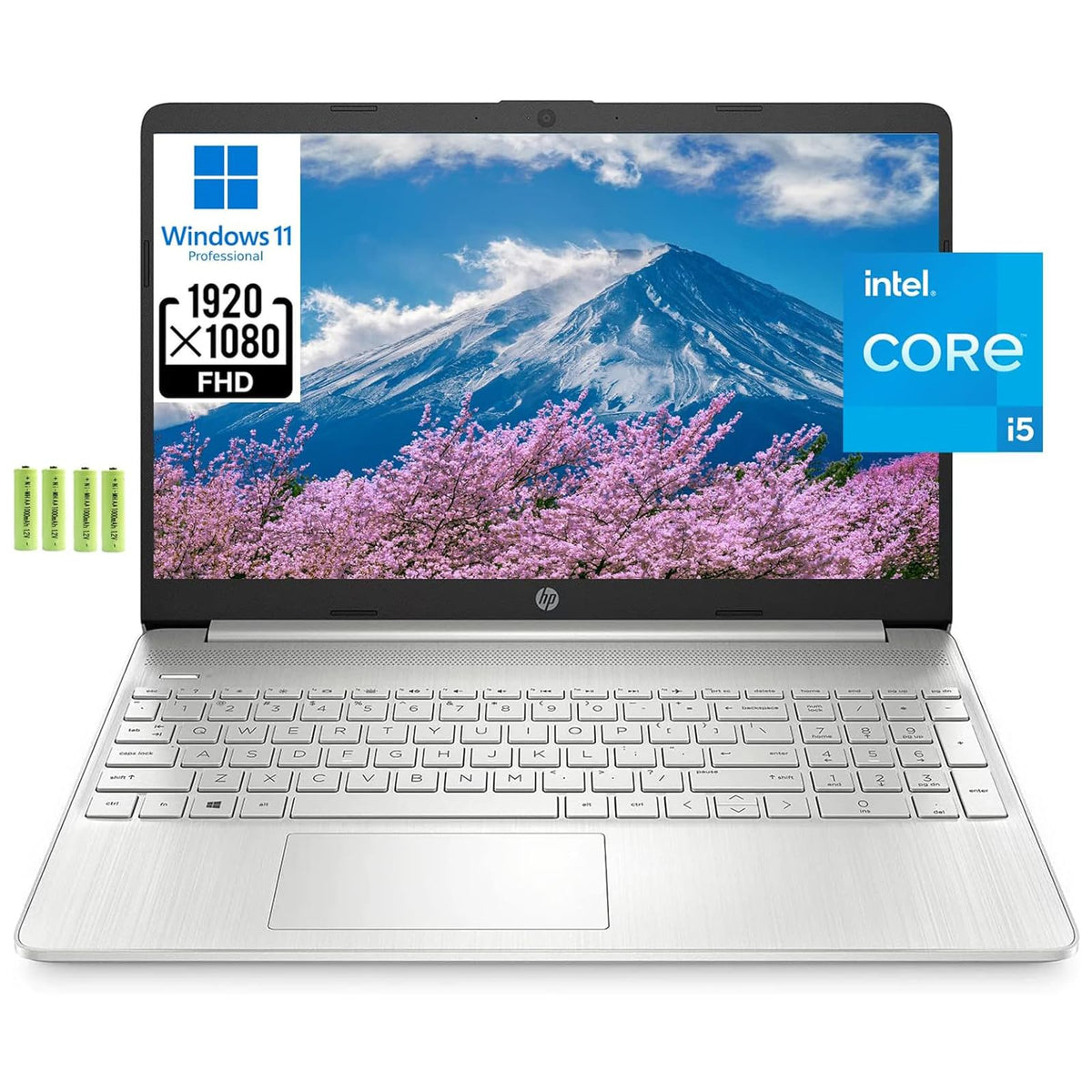 15.6" FHD Windows 11 Pro Laptop, Intel Core i5, 16GB RAM 256GB SSD J8900