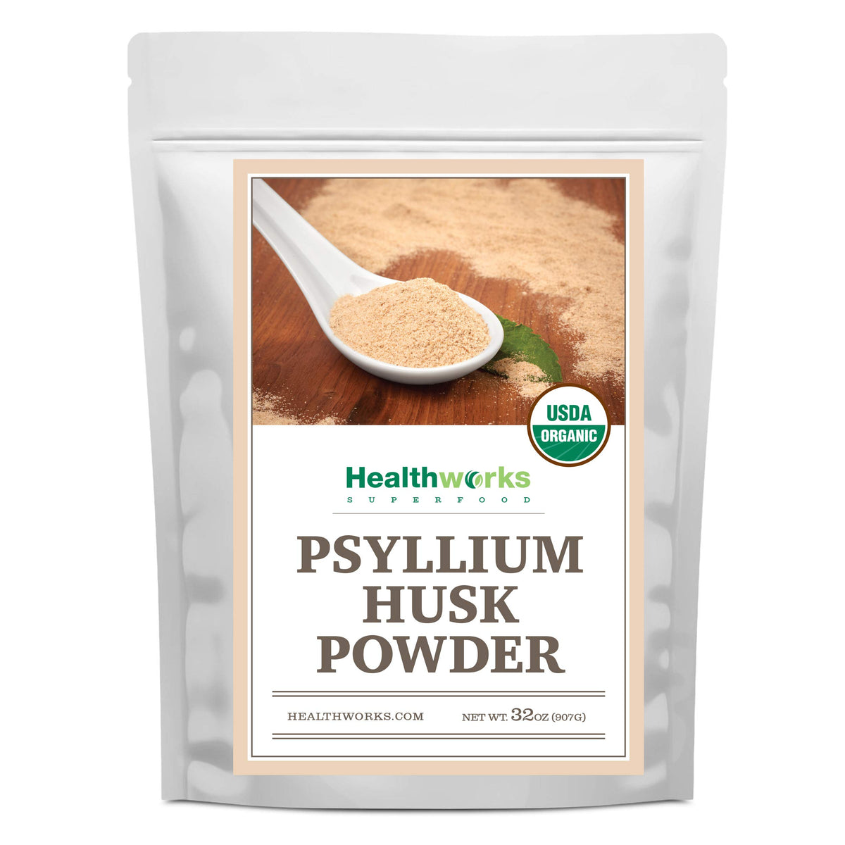Organic Psyllium Husk Powder 2 lb T801