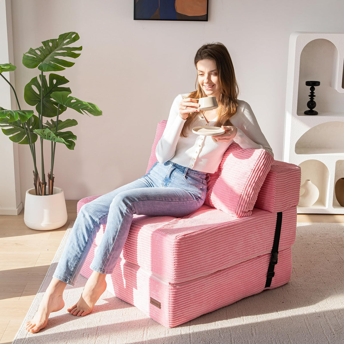 Folding Sofa Bed with Pillow B12440