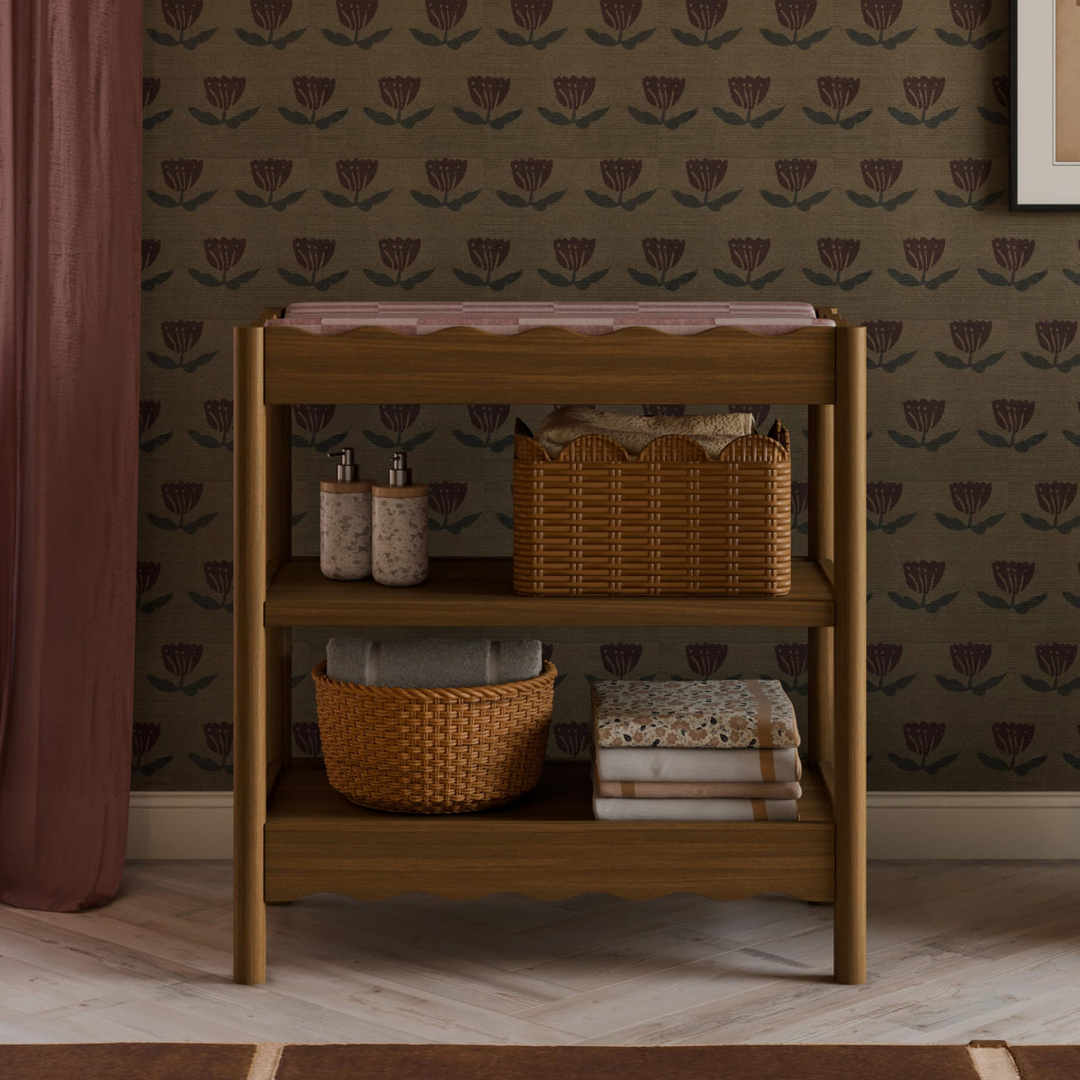 Changing Table in Natural Walnut H48451