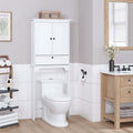 White Over the Toilet Storage Cabinet I666
