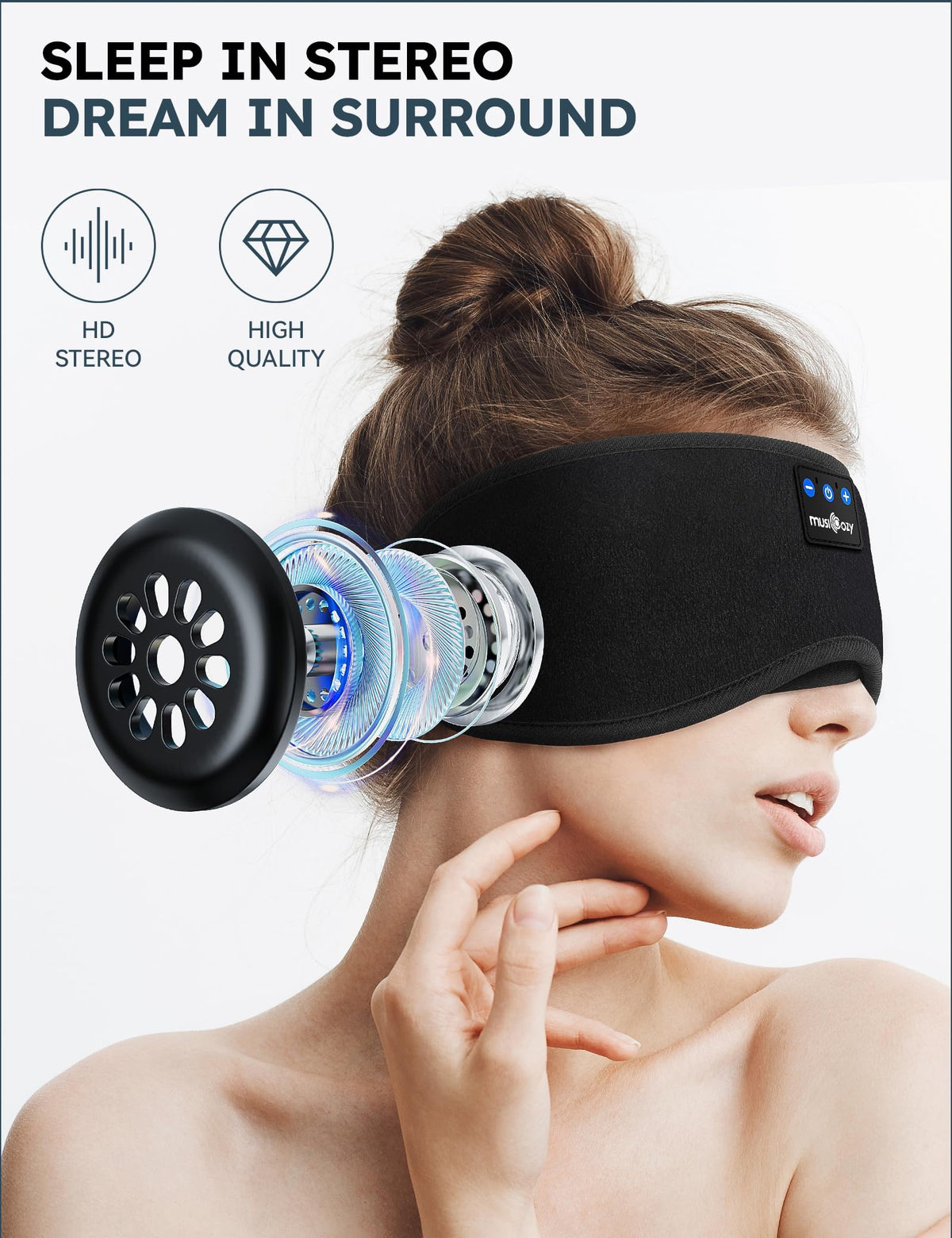 Bluetooth Sleep Mask with Headphones T706168