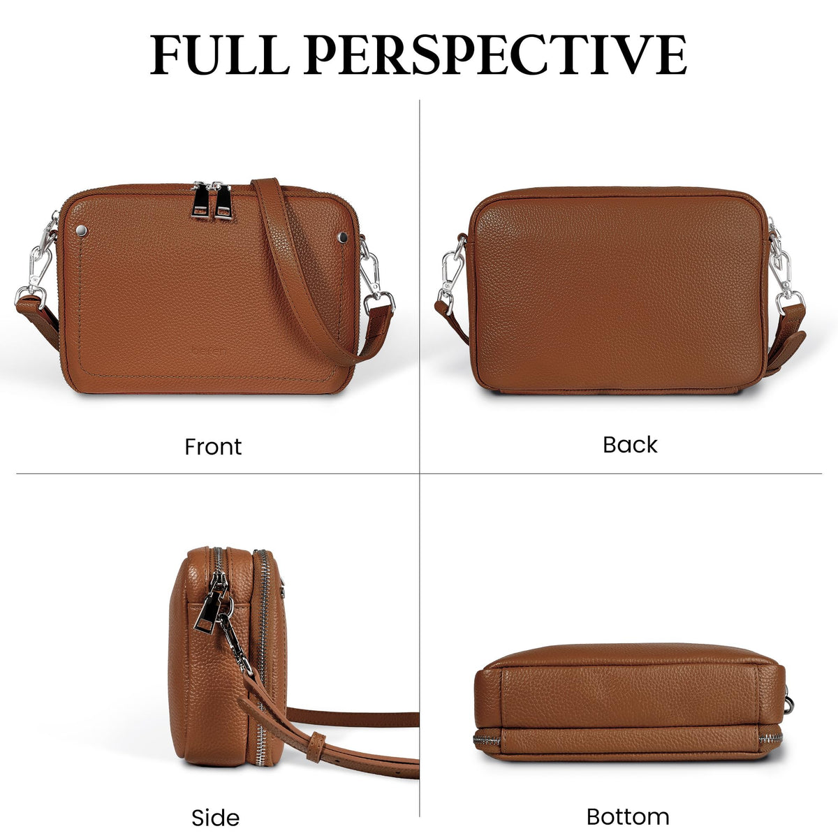 Genuine Leather Crossbody Bags F835