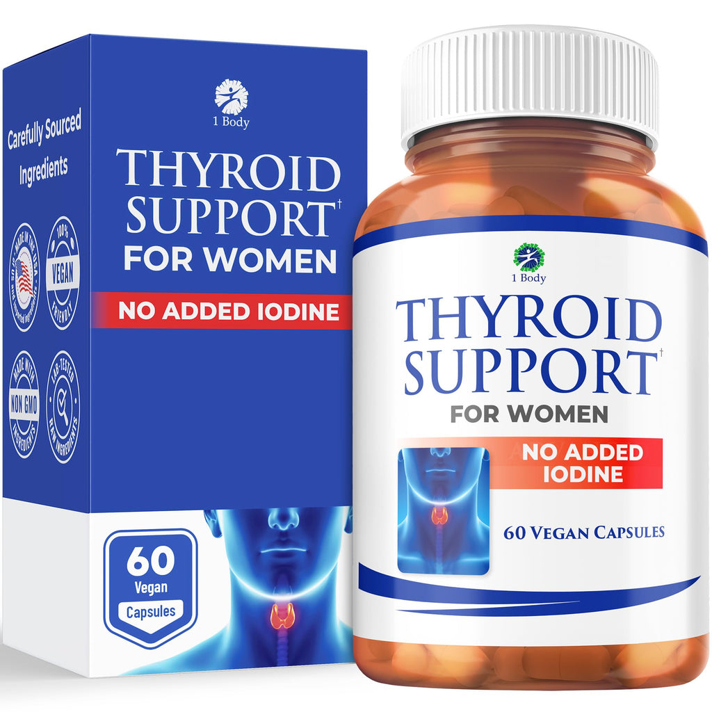 60 Vegan Thyroid Support Capsules K531