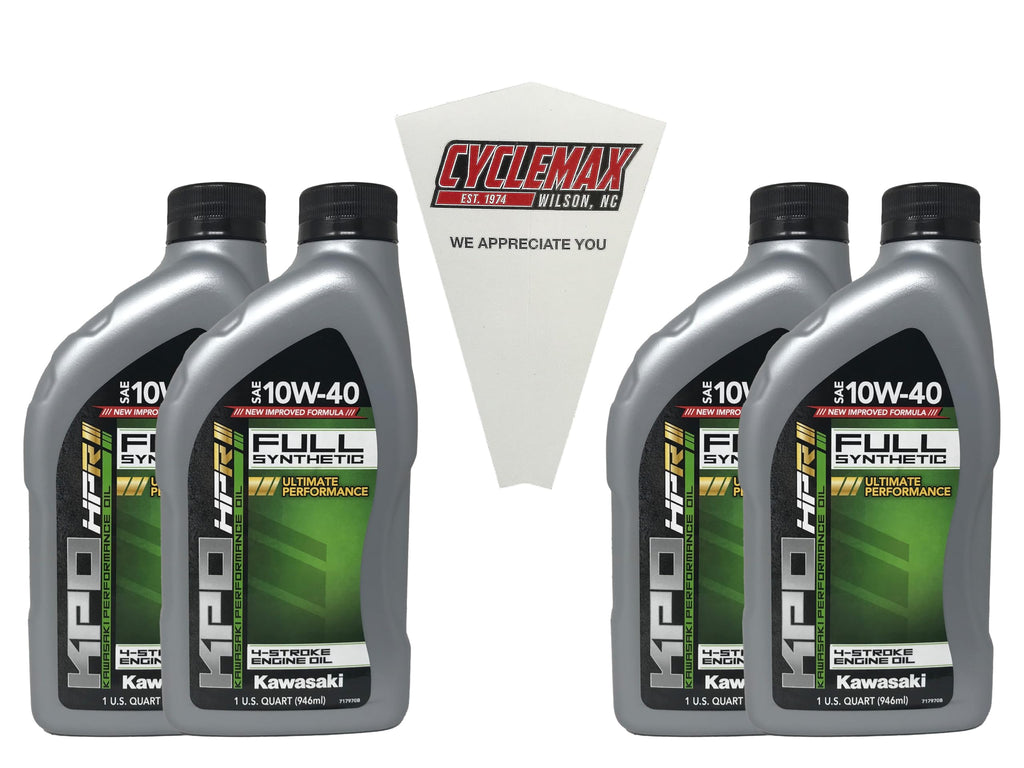 4PK Full-Synthetic 10W-40 Oil Z86745