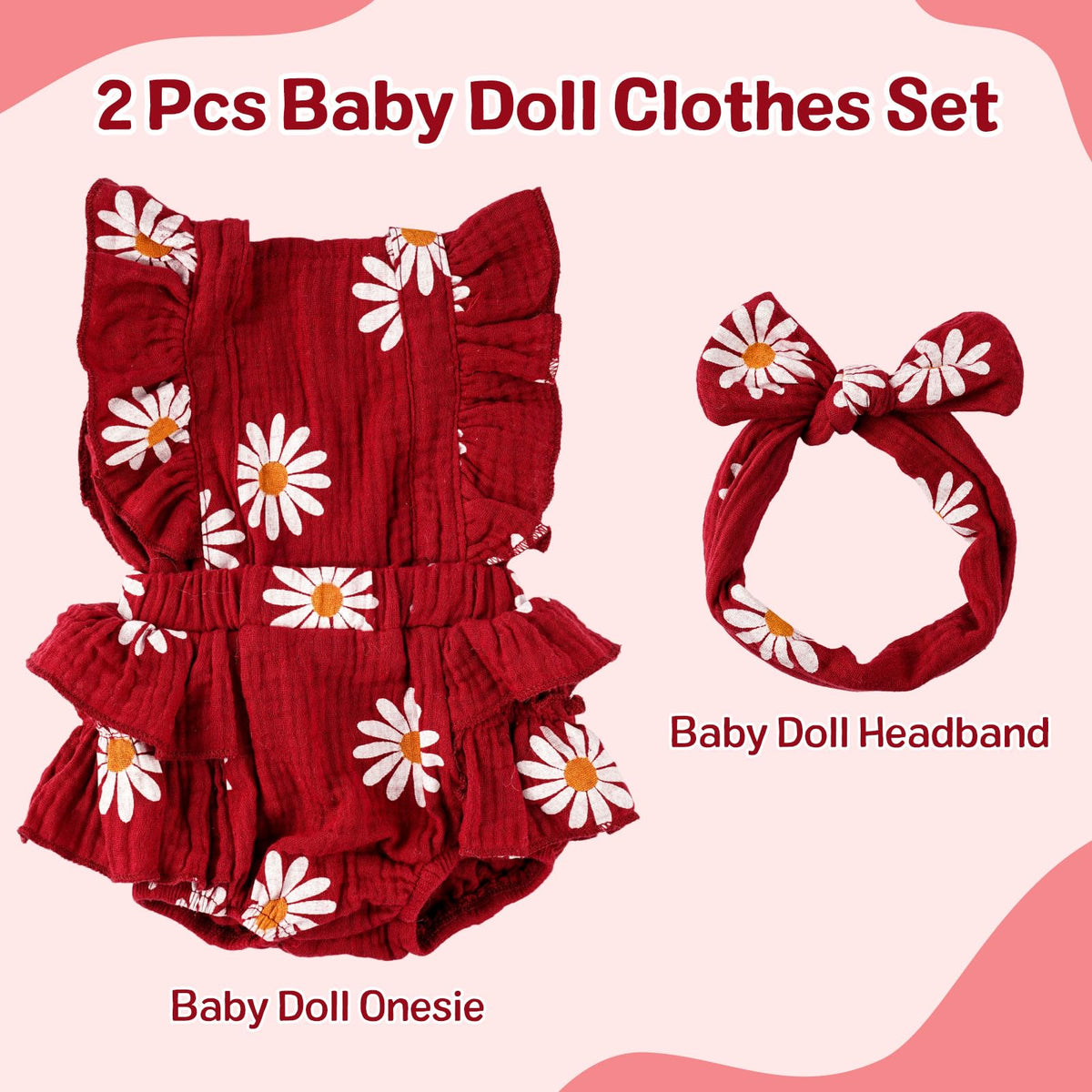 Reborn Baby Doll Clothes Set for 17-22 Inch Baby Dolls C3955