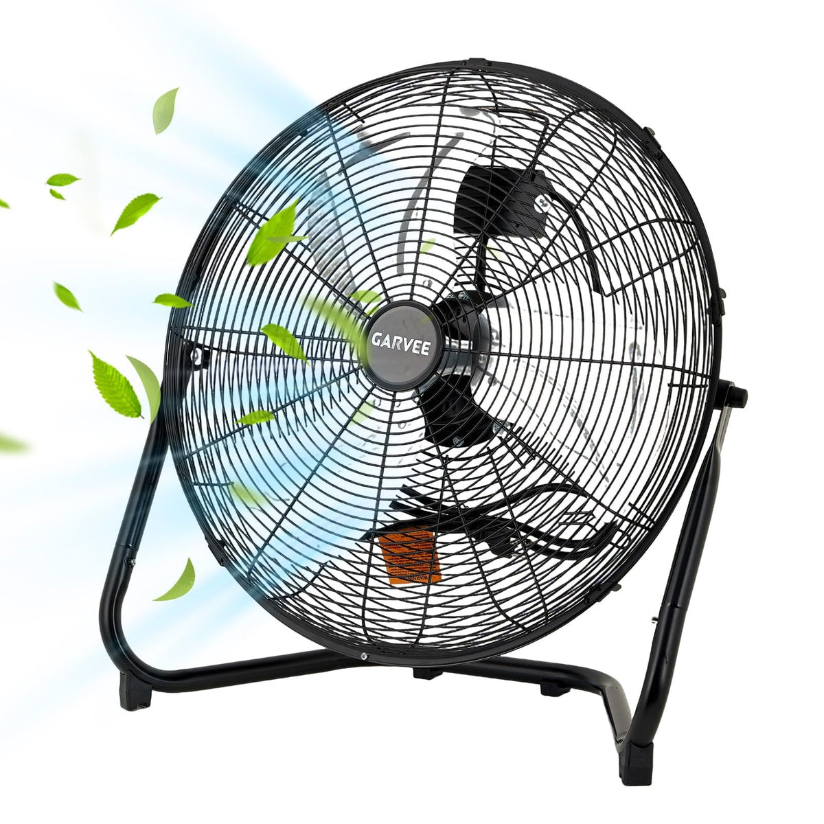 20 Inch 3 Speeds High Velocity Metal Floor Fan A37342