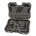 154-Piece Gunmetal Chrome Mechanics Tool Set with Hard Case A189