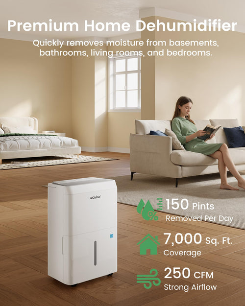 150 Pint Dehumidifier with Pump W2410