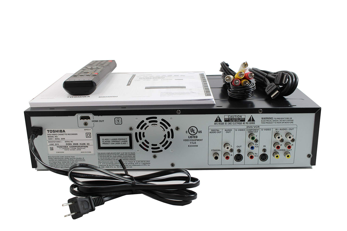 VHS to DVD Recorder VCR Combo with Remote Z7260