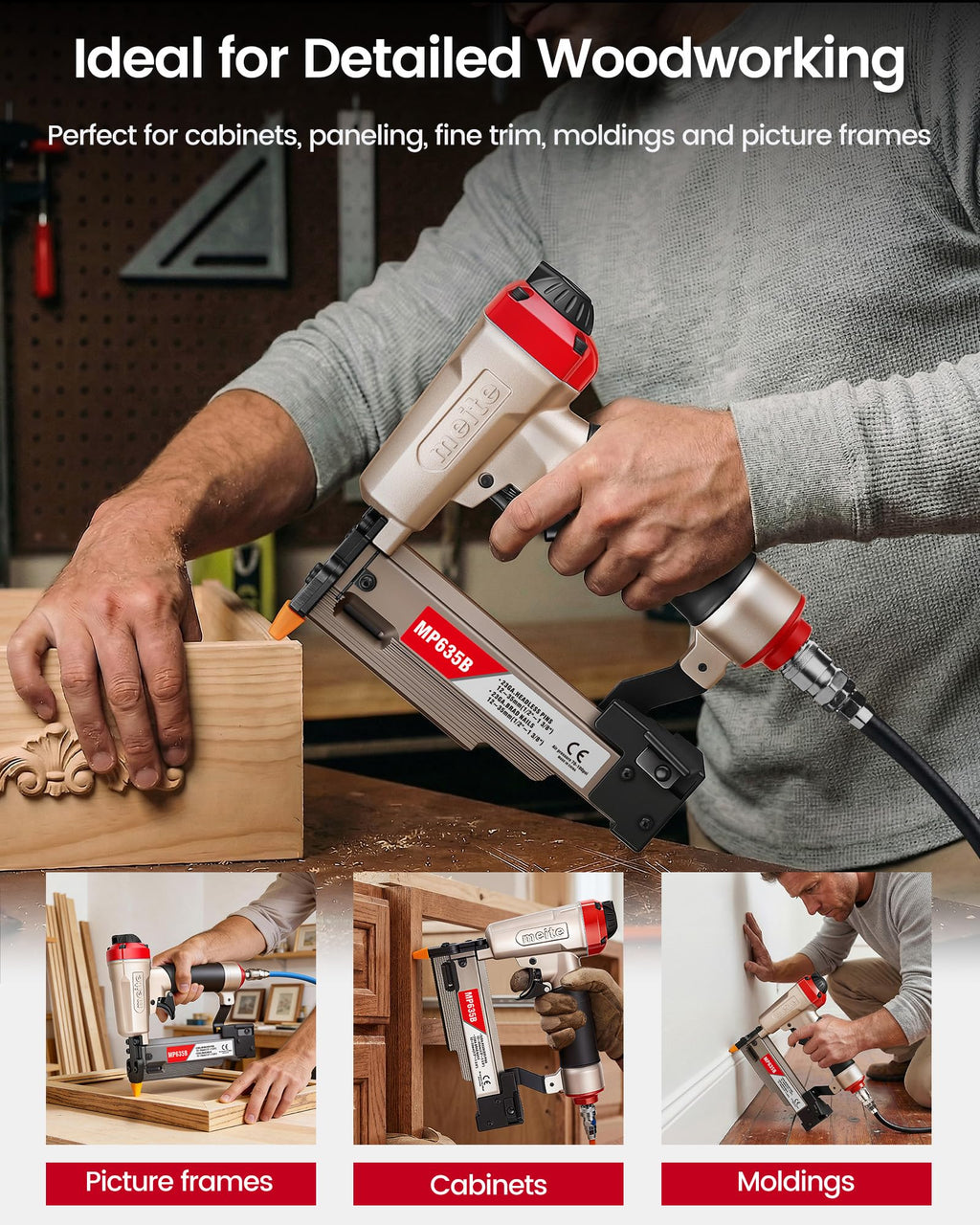 23 Gauge Pneumatic Headless Pin Nailer S804984