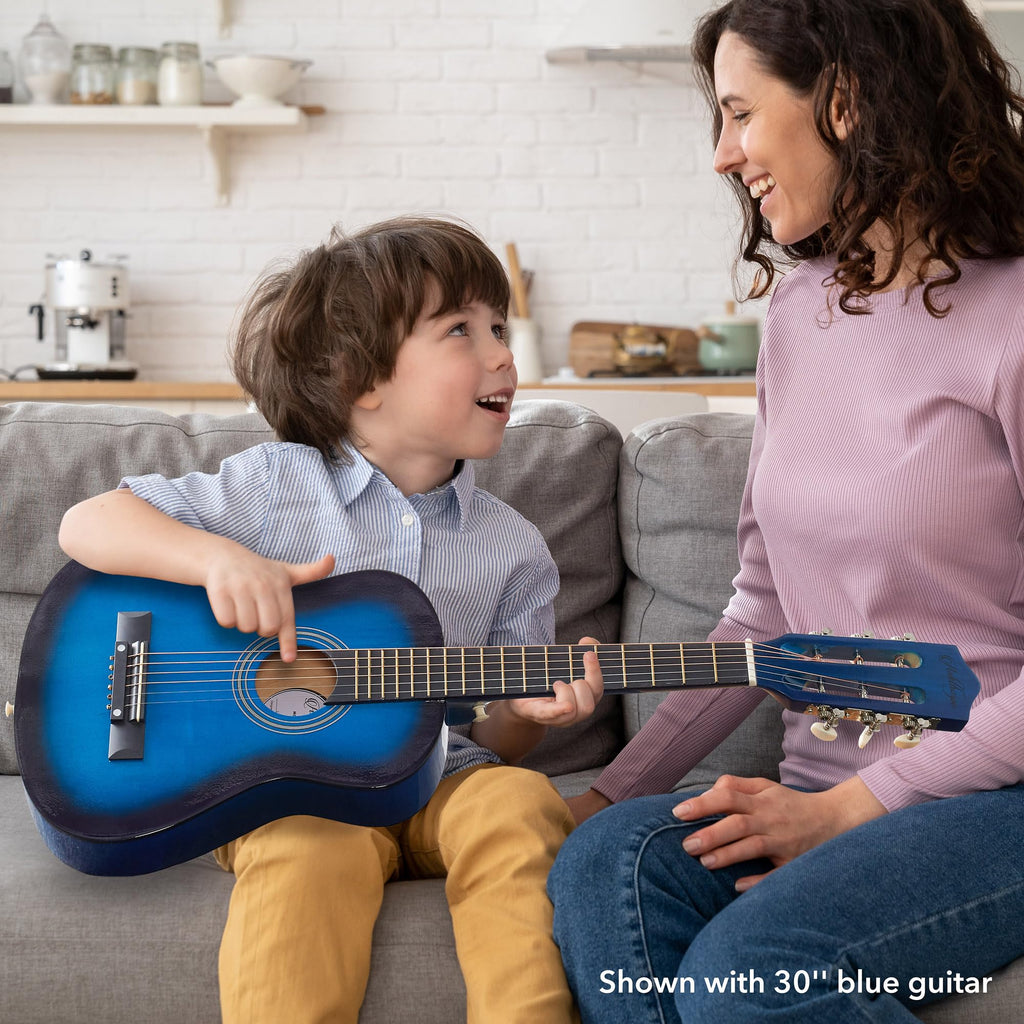 30-inch Kids Acoustic Guitar Beginner Kit with Gig Bag F82488