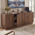 70" TV Stand with 4 Fluted Doors Y691442