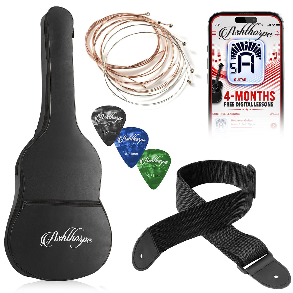 30-inch Kids Acoustic Guitar Beginner Kit with Gig Bag F82488