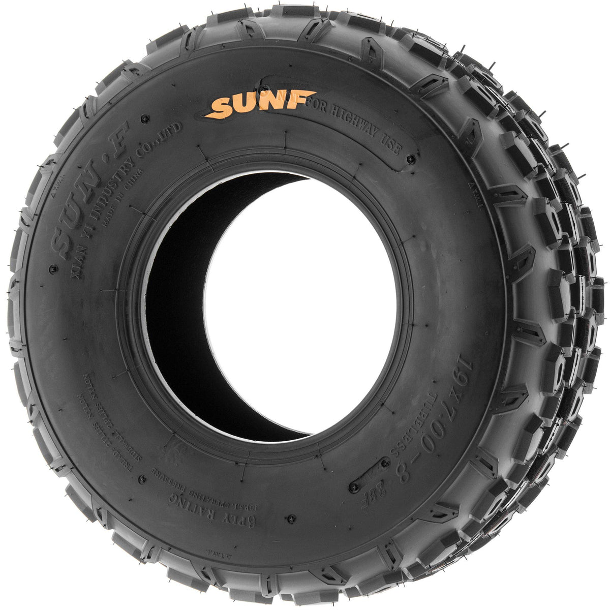19x7-8 Tubeless 6 Ply Set of 4 F350