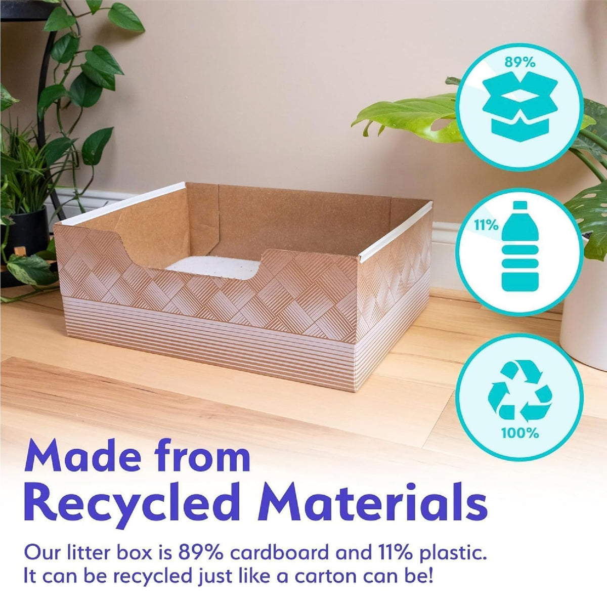 Disposable Cat Litter Box 2-Pack Y670310