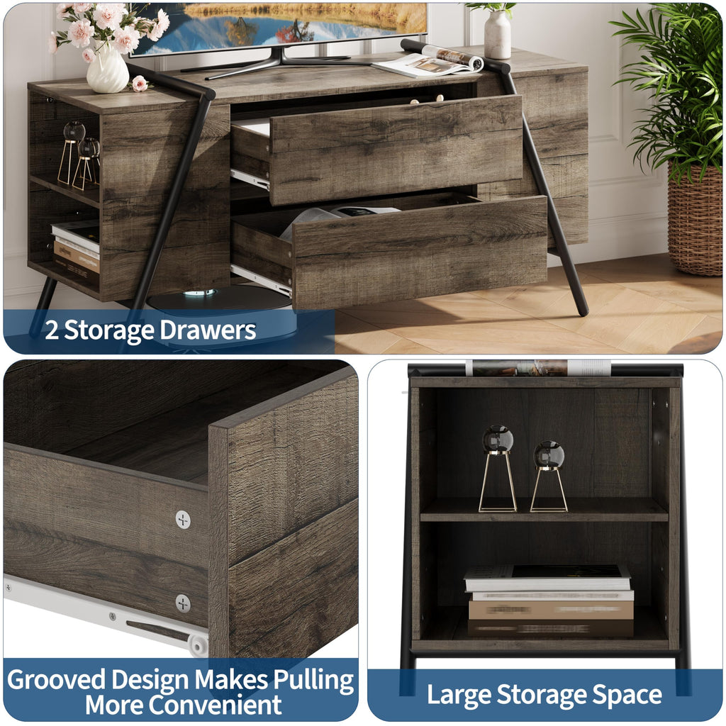TV Stand with 2 Drawers O953704