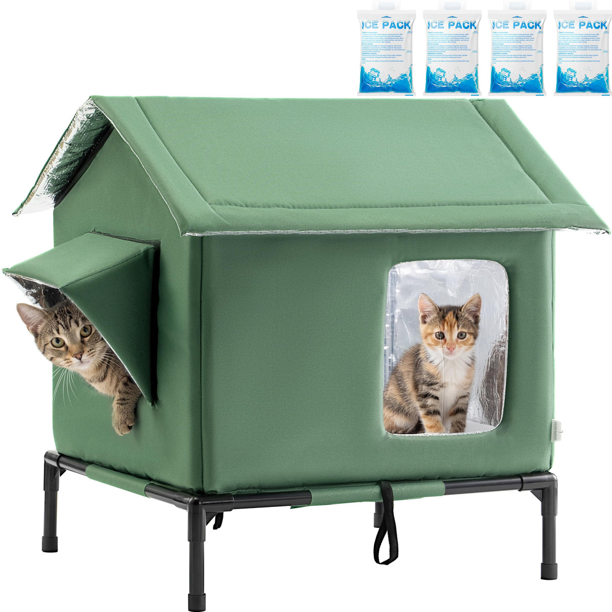 Weatherproof Insulated Cat Shelter V772206