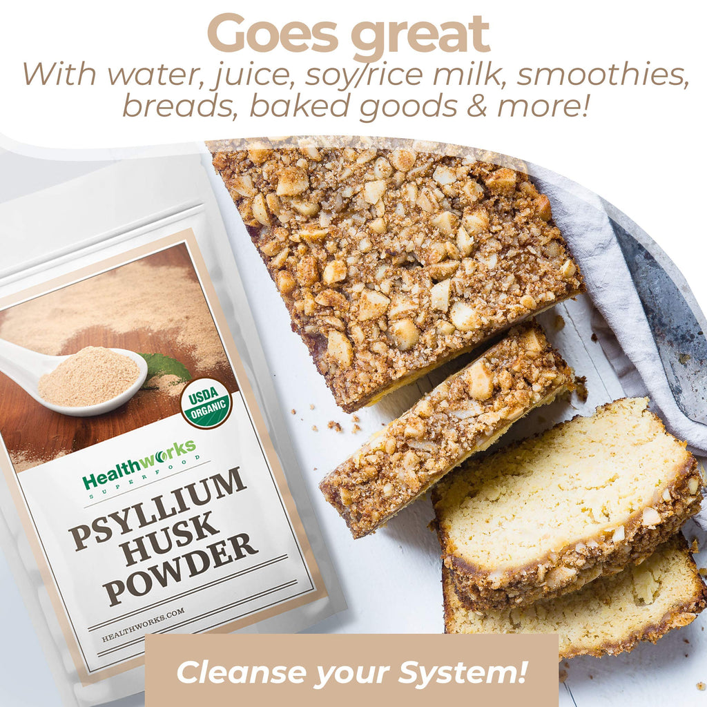 Organic Psyllium Husk Powder 2 lb T801