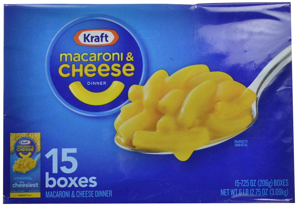 Macaroni & Cheese Dinner 7.25 oz 15 Pack H938